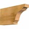 Ekena Millwork Pescadero Rough Sawn Rafter Tail, Western Red Cedar, 4"W x 12"H x 24"L RFT04X12X24PEC00RWR - alternate 1